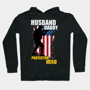 Husband Daddy Protector Hero Hoodie